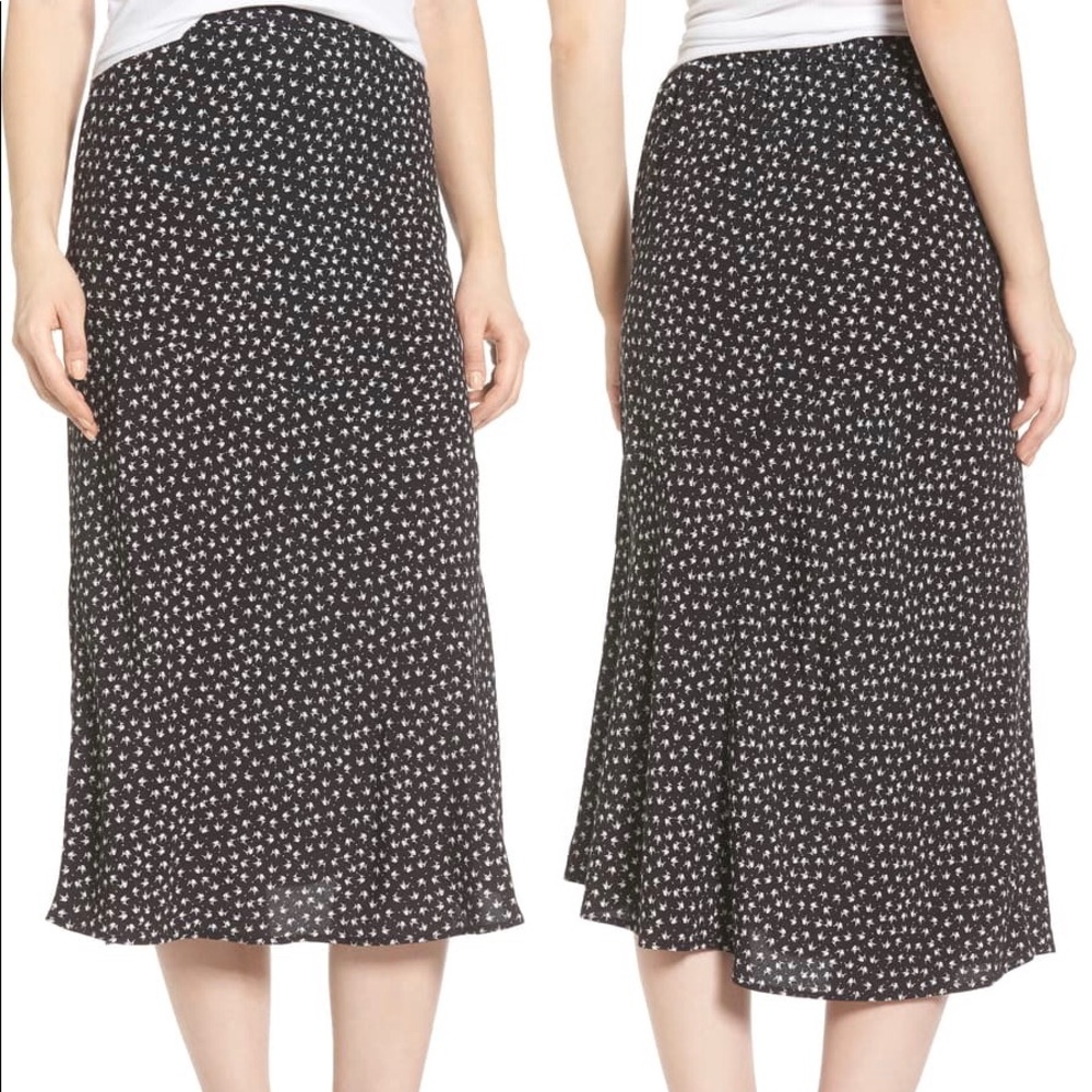 Bias cut skirt